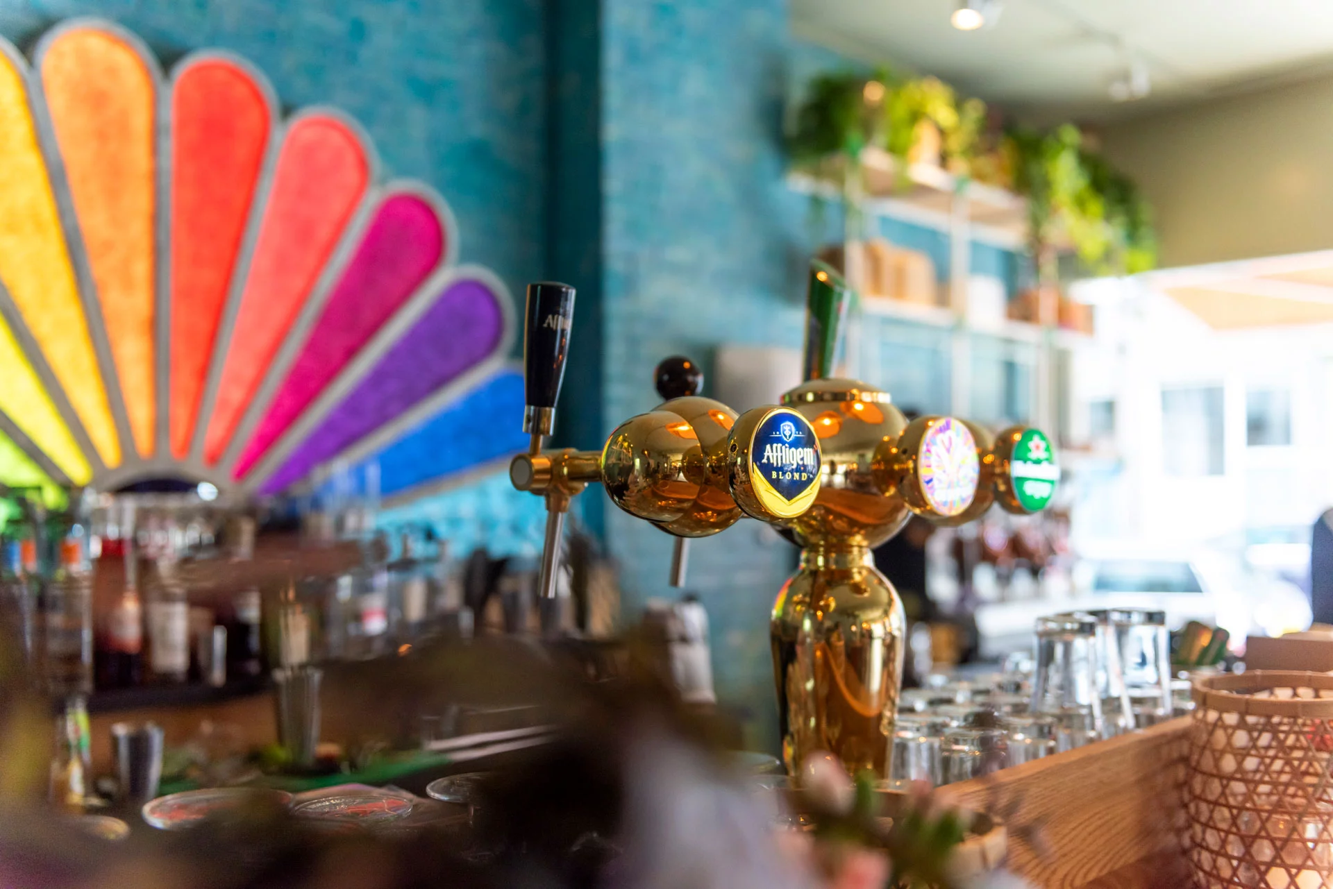 Cafe. Caribe Amsterdam tapbier